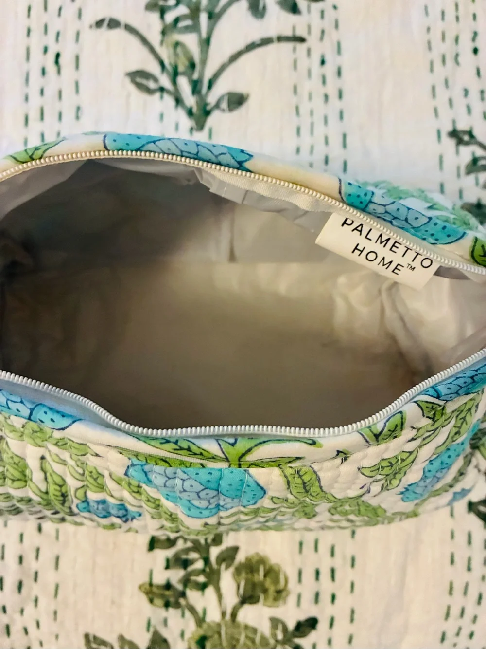 Block Print Toiletry Bag